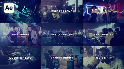 Download Esport Digital Promo After Effect Template