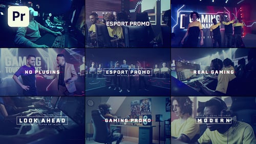 Download Esport Digital Promo Premiere Pro Template