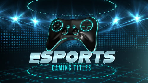 Download eSports Gaming Title Premiere Pro Template