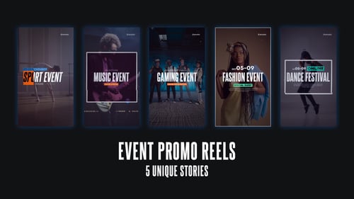 Download Event Promo Stories After Effect Template