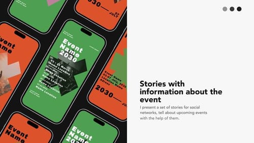 Download Event Stories | FCP Apple Motion Template