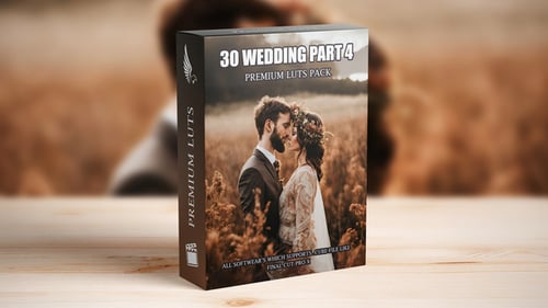 Download Exclusive Wedding Video LUTs: Top 30 Cinematic Presets for Videography Experts Final Cut Pro Template