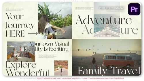 Download Family Travel Premiere Pro Template