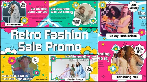 Download Fashion Sale Promo After Effect Template