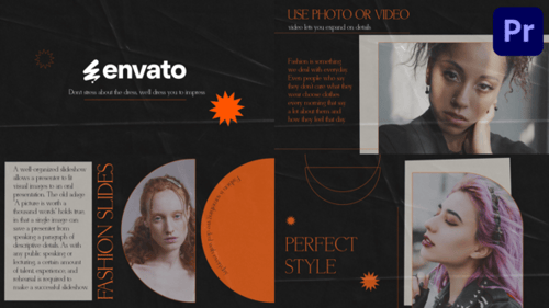 Download Fashion Slides for Premiere Pro Premiere Pro Template