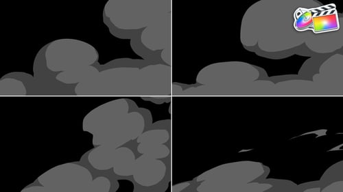 Download Fast Cartoon Smoke | FCPX Apple Motion Template