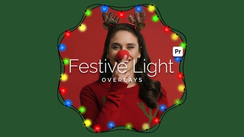 Download Festive Light Overlays for Premiere Pro Premiere Pro Template