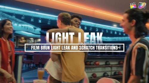 Download Film Brun Light Leak And Scratch Transitions For Final Cut X and Apple Motion Apple Motion Template