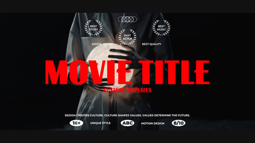 Download Film Cinematic Titles After Effect Template