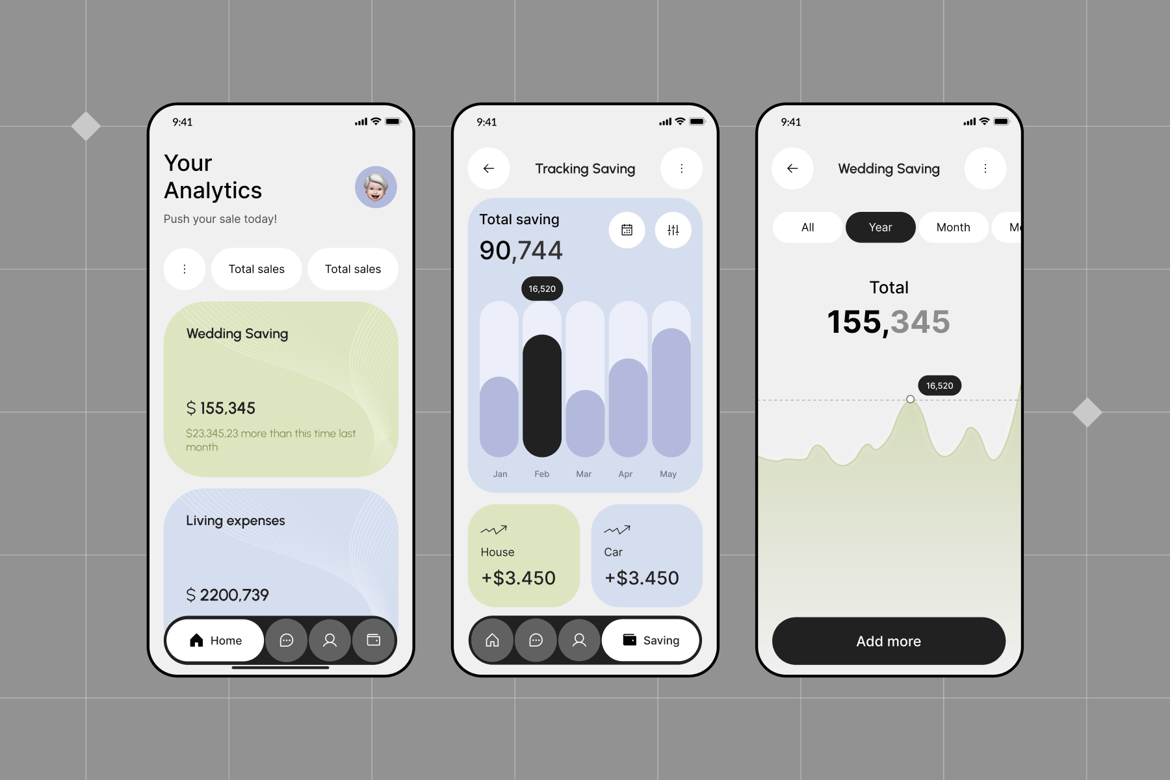 Download Finance App Figma Design