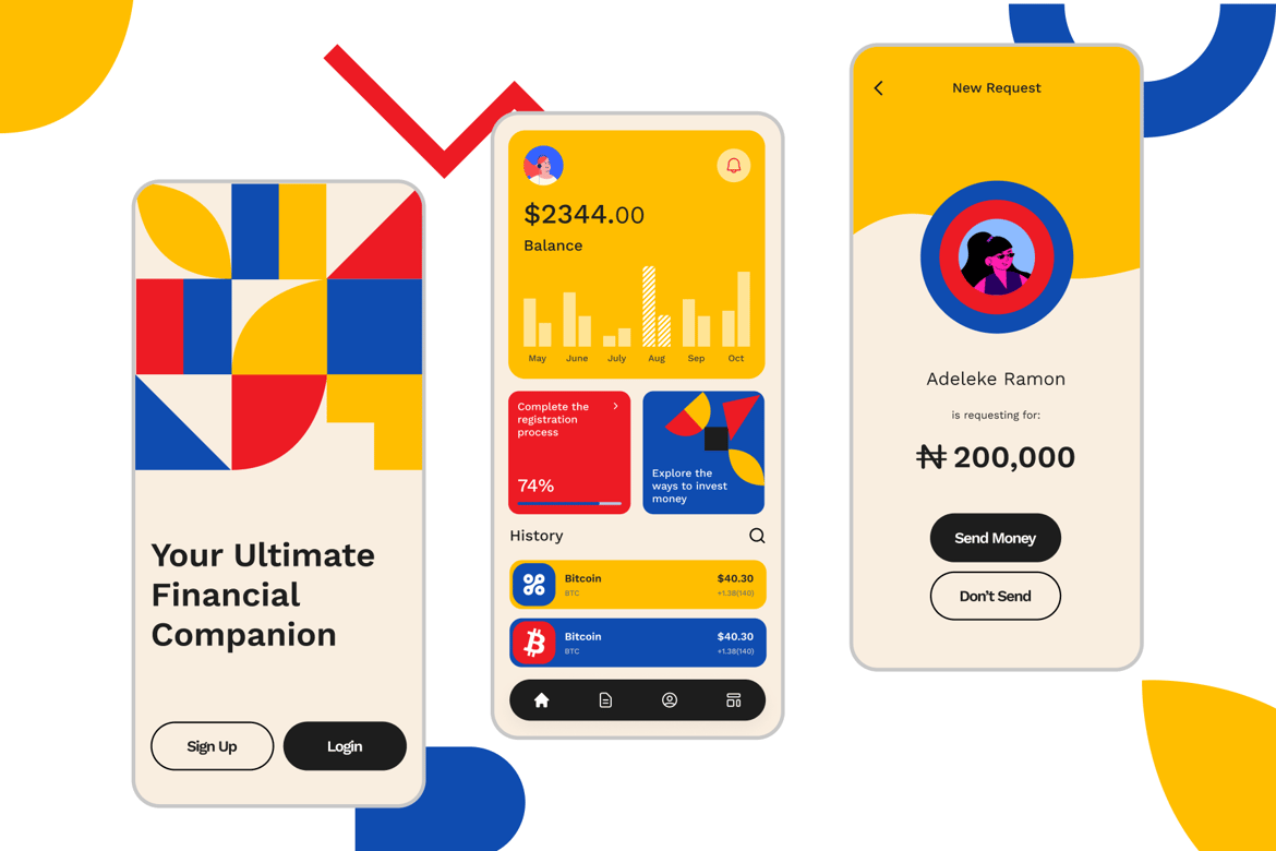 Download Fintech App Figma Design