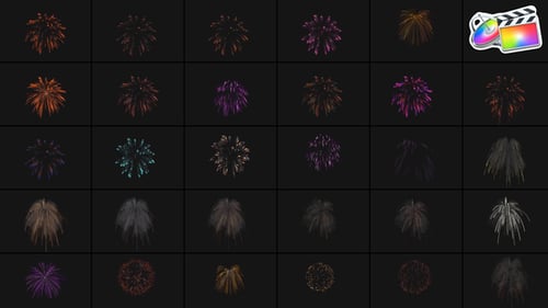 Download Fireworks for FCPX Apple Motion Template