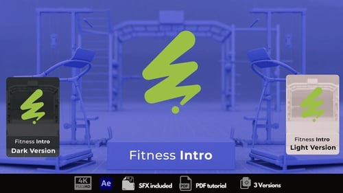 Download Fitness Intro After Effect Template