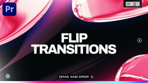 Download Flip Transitions Premiere Pro Template