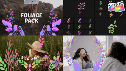 Download Foliage Pack for FCPX Apple Motion Template