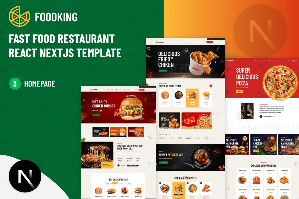 Download Foodking - Fast Food Restaurant