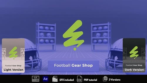 Download Football Gear Shop After Effect Template