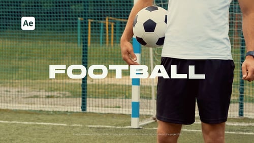 Download Football Sports Opener | Soccer Opener After Effect Template