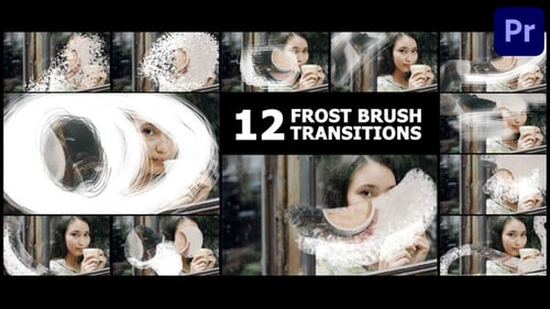 Download Frost Brush Painting Transitions | Premiere Pro MOGRT Premiere Pro Template