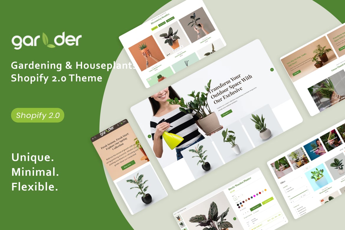 Download Garder - Gardening & Houseplants Shopify 2.0 Theme