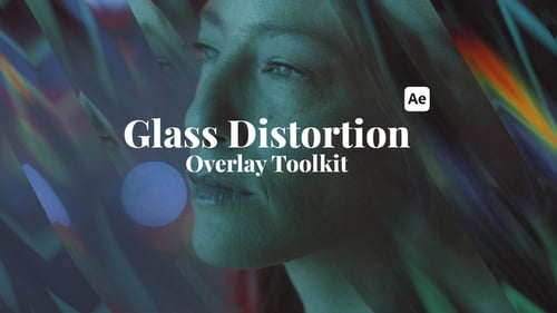 Download Glass Distortion Overlays After Effect Template