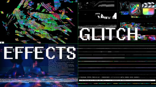 Download Glitch Effects for FCPX Apple Motion Template