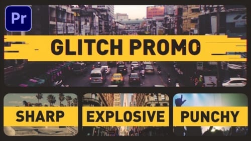 Download Glitch Promo Premiere Pro Template