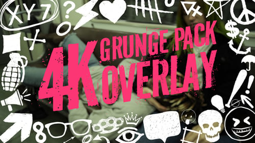 Download Grunge Pack Overlay 4K After Effects Template