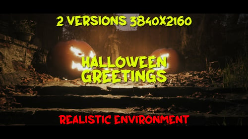 Download Halloween Greetings After Effect Template