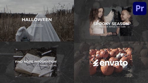 Download Halloween Horror Opener for Premiere Pro Premiere Pro Template