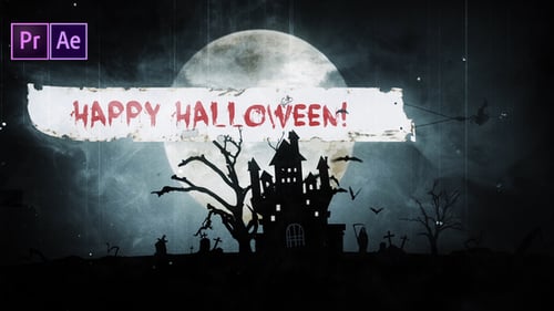 Download Halloween Intro Premiere Pro Template