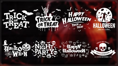 Download Halloween Spooky Pack After Effect Template