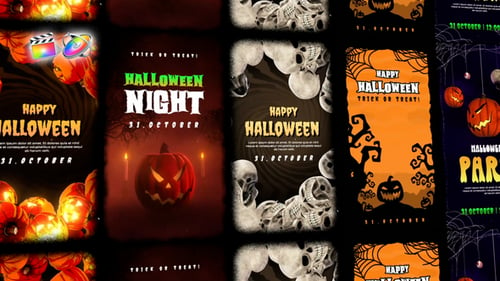 Download Halloween Stories Pack Apple Motion Template