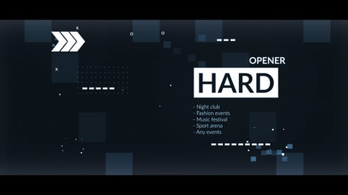 Download Hard Opener After Effect Template