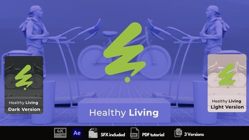 Download Healthy Living Intro After Effect Template