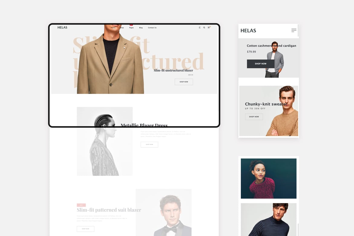 Download Helas - Minimal Shopify Theme