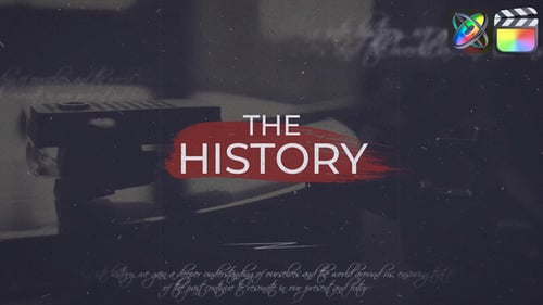 Download History Timeline for FCPX Apple Motion Template