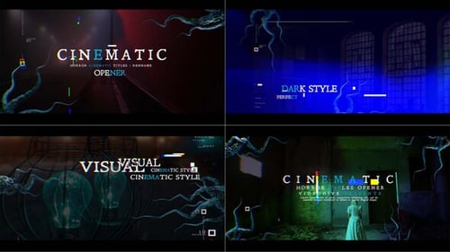 Download Horror Cinematic Titles After Effect Template