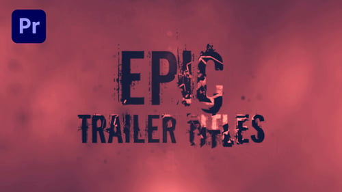 Download Horror Titles Premiere Pro Template