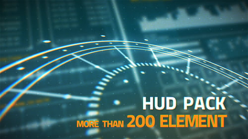 Download HUD After Effect Template