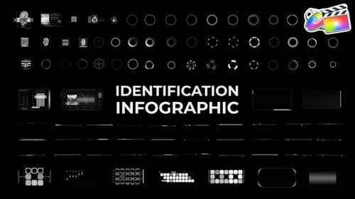 Download Identification HUD Infographic for FCPX Apple Motion Template