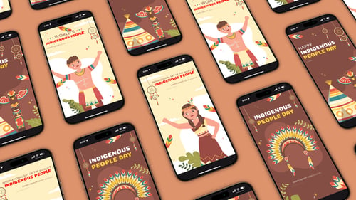 Download Indigenous Peoples Day Instagram Stories After Effect Template