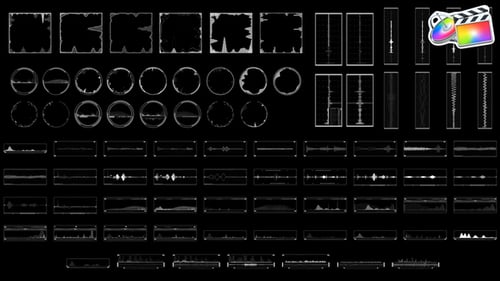 Download Infographic Elements Audio Motion for FCPX Apple Motion Template