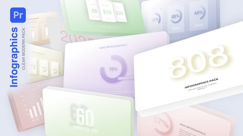 Download Infographics 1.5 | Premiere Mogrt Premiere Pro Template