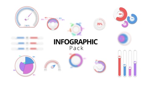 Download Infographics Pack After Effects Template