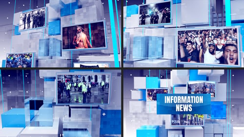 Download Information News After Effect Template