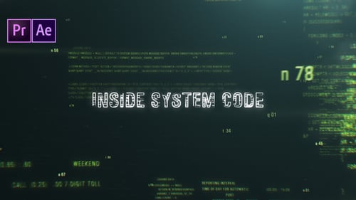 Download Inside System Code Premiere Pro Template