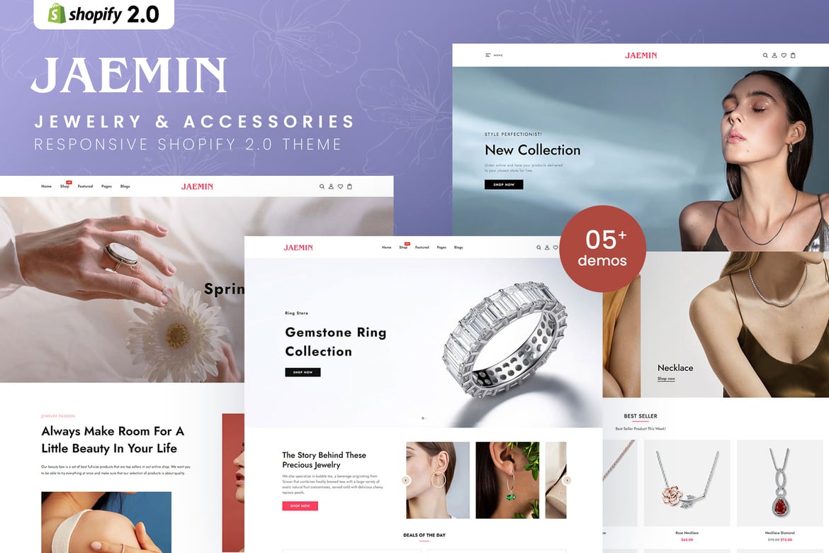 Download Jaemin - Jewelry & Accessories Shopify 2.0 Theme