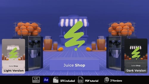 Download Juice Shop Opener After Effect Template