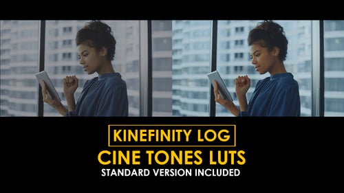 Download Kinefinity Log Cine Tones and Standard Color LUTs Apple Motion Template